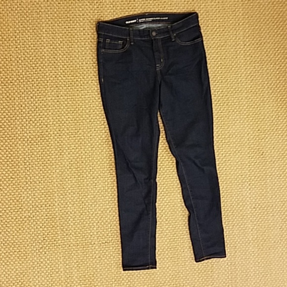 Super-skinny Midrise Dark rinse jeans - Picture 3 of 6